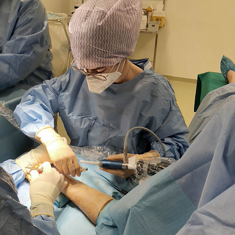 Intervento endoscopico per la Sindrome del Tunnel Carpale
